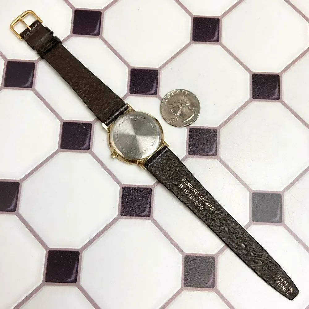Vintage Hamilton 1991 USF&G Sugar Bowl Swiss Quartz Watch Univ. Tenn Univ. VA